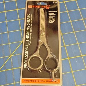 Stop Nail USA Professional Thinning Shears - Silver SP-336 New Sealed Package